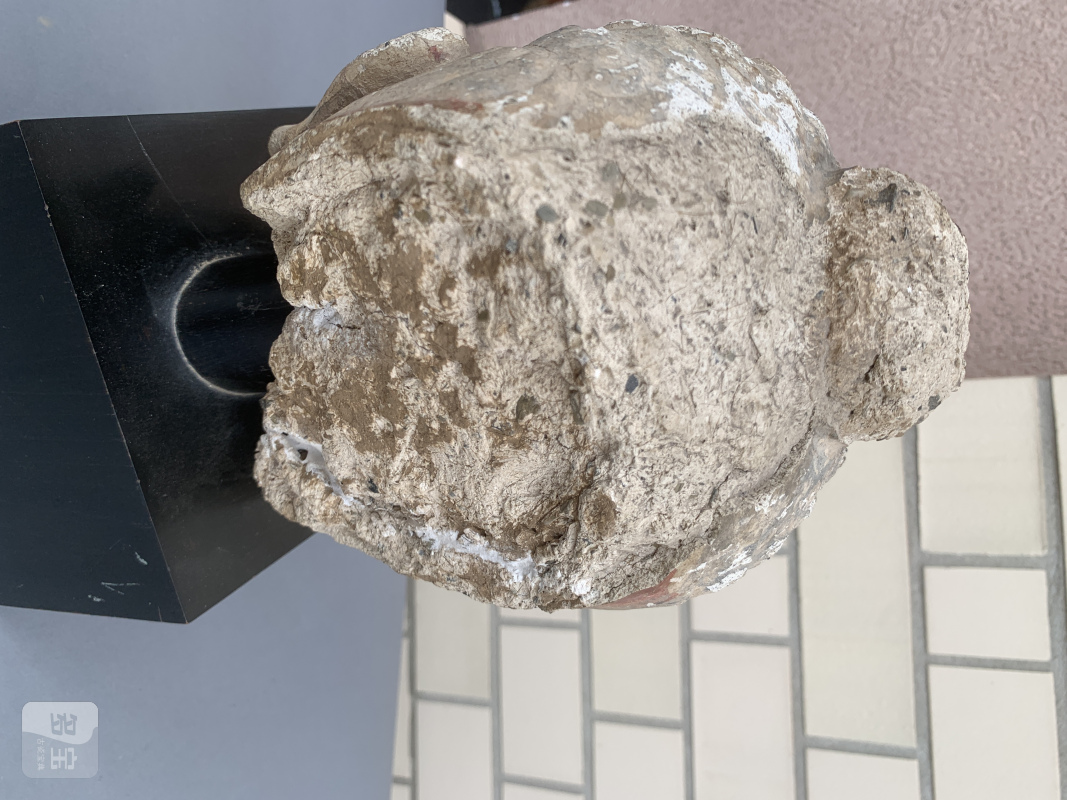 A STUCCO HEAD OF BUDDHA SHAKYAMUNI - 图11